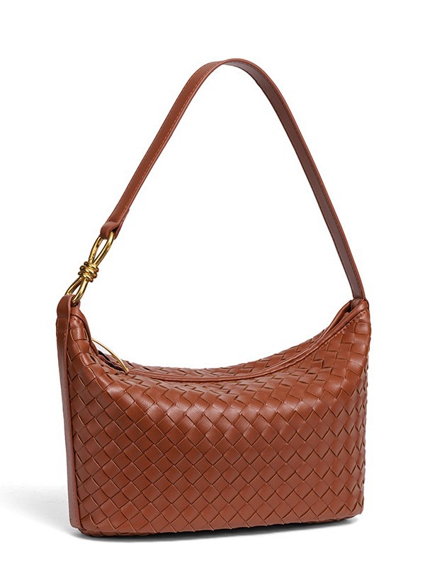Woven Dumpling Underarm Bag | Minimalist Large Shoulder Bag