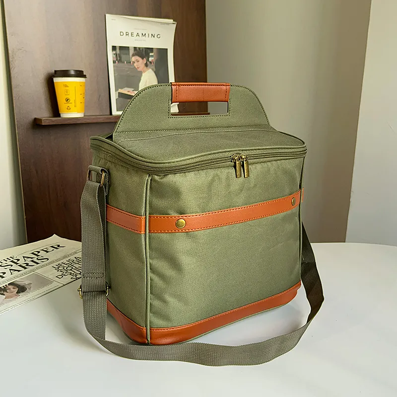 Insulated Picnic Cooler Bag | Large Capacity Oxford Lunch Bag