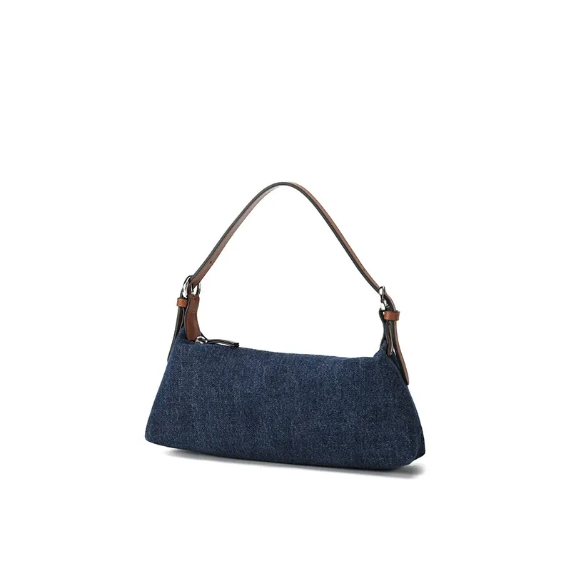 Leather-Textured Underarm Bag | Versatile Commute Shoulder Bag