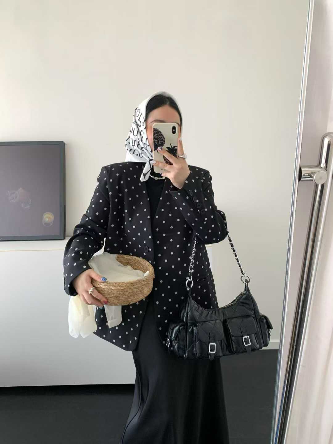 Quilted Chain Tote | Niche Underarm Shoulder Bag