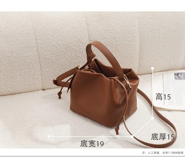 Leather-Textured Shoulder Bag | Versatile Commute Handbag