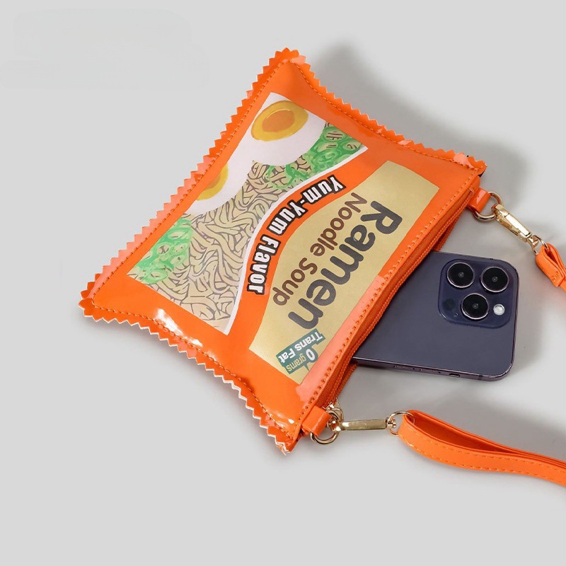 Ramen Bag | Funny Creative Letter Box Crossbody Bag