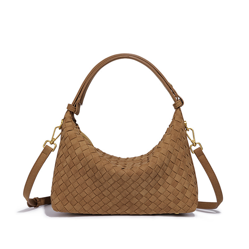 Chic Underarm Bag | Woven Commute Shoulder Bag