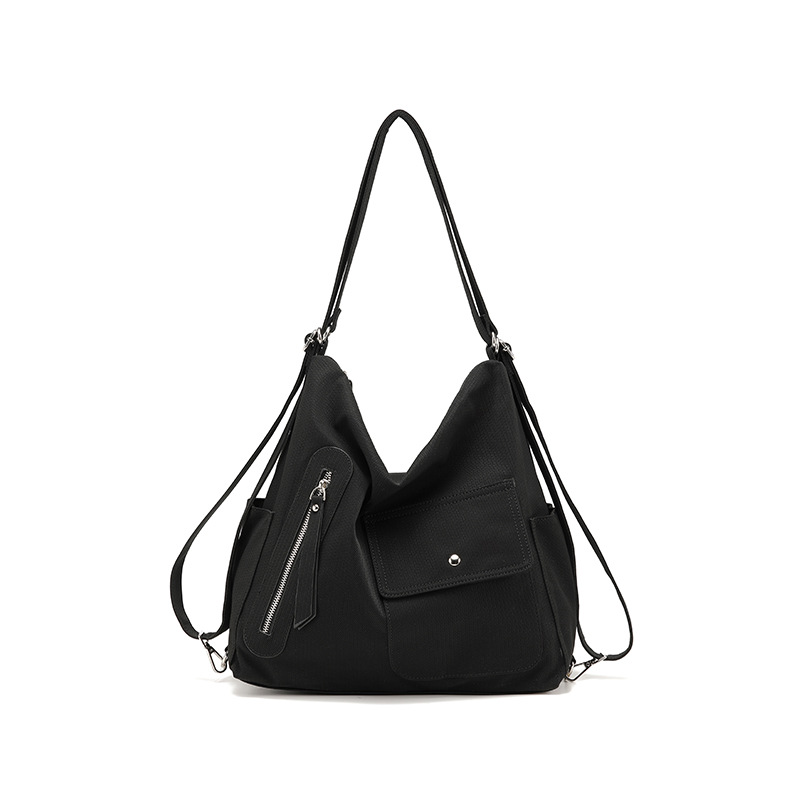Waterproof PU Backpack | Large Capacity Unisex Shoulder Bag