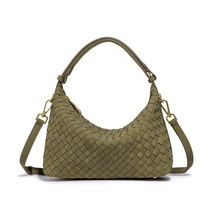 Chic Underarm Bag | Woven Commute Shoulder Bag