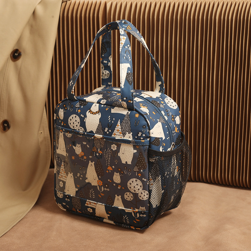 Insulated Lunch Bag | Cute Large Picnic Bento Bag