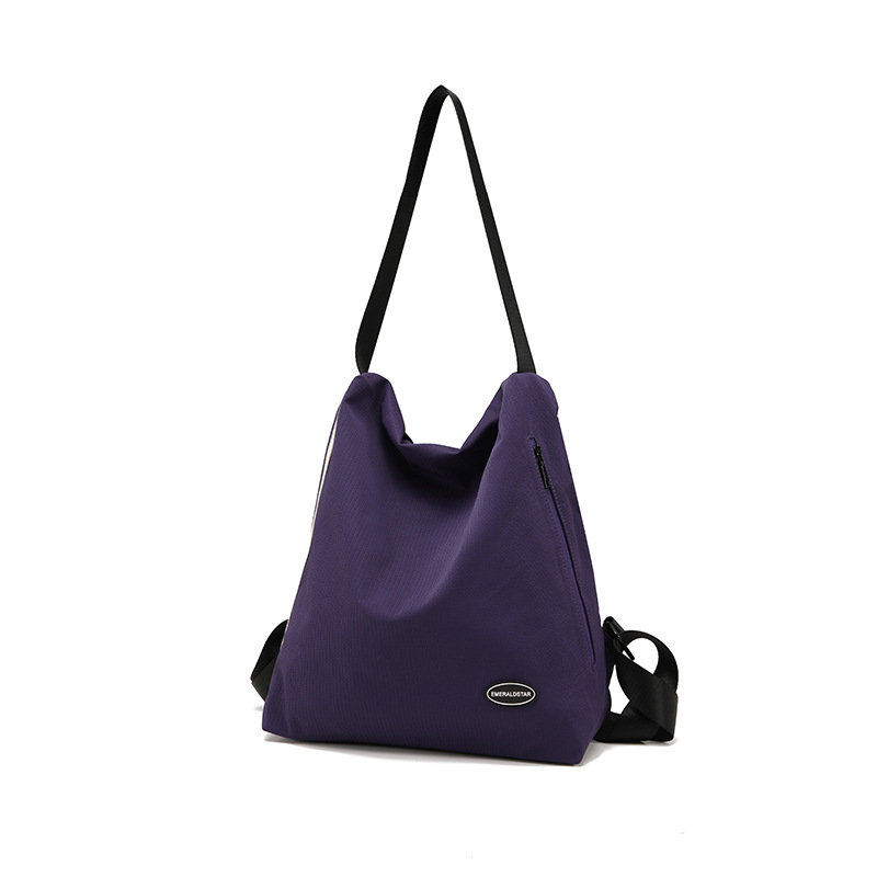 Workwear Striped Backpack | Original Niche Large Capacity Bag