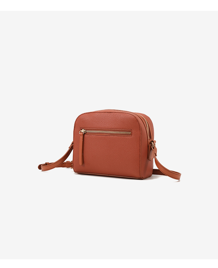 3-Tier Soft Leather Bag | Minimalist Summer Crossbody Bag