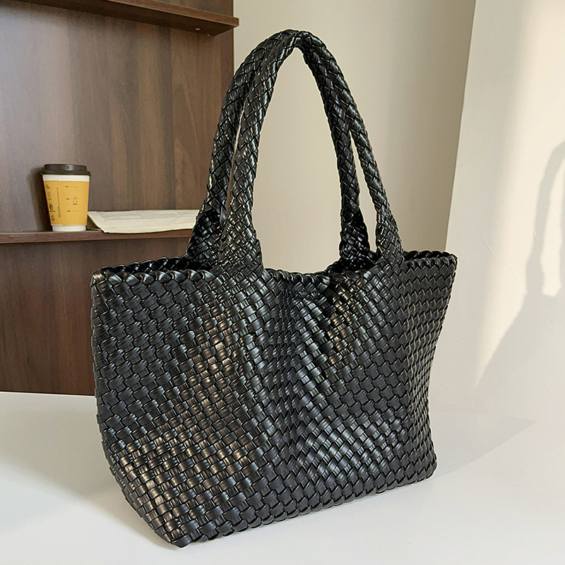 Handwoven 2-in-1 Tote | Large Capacity Shoulder Bag